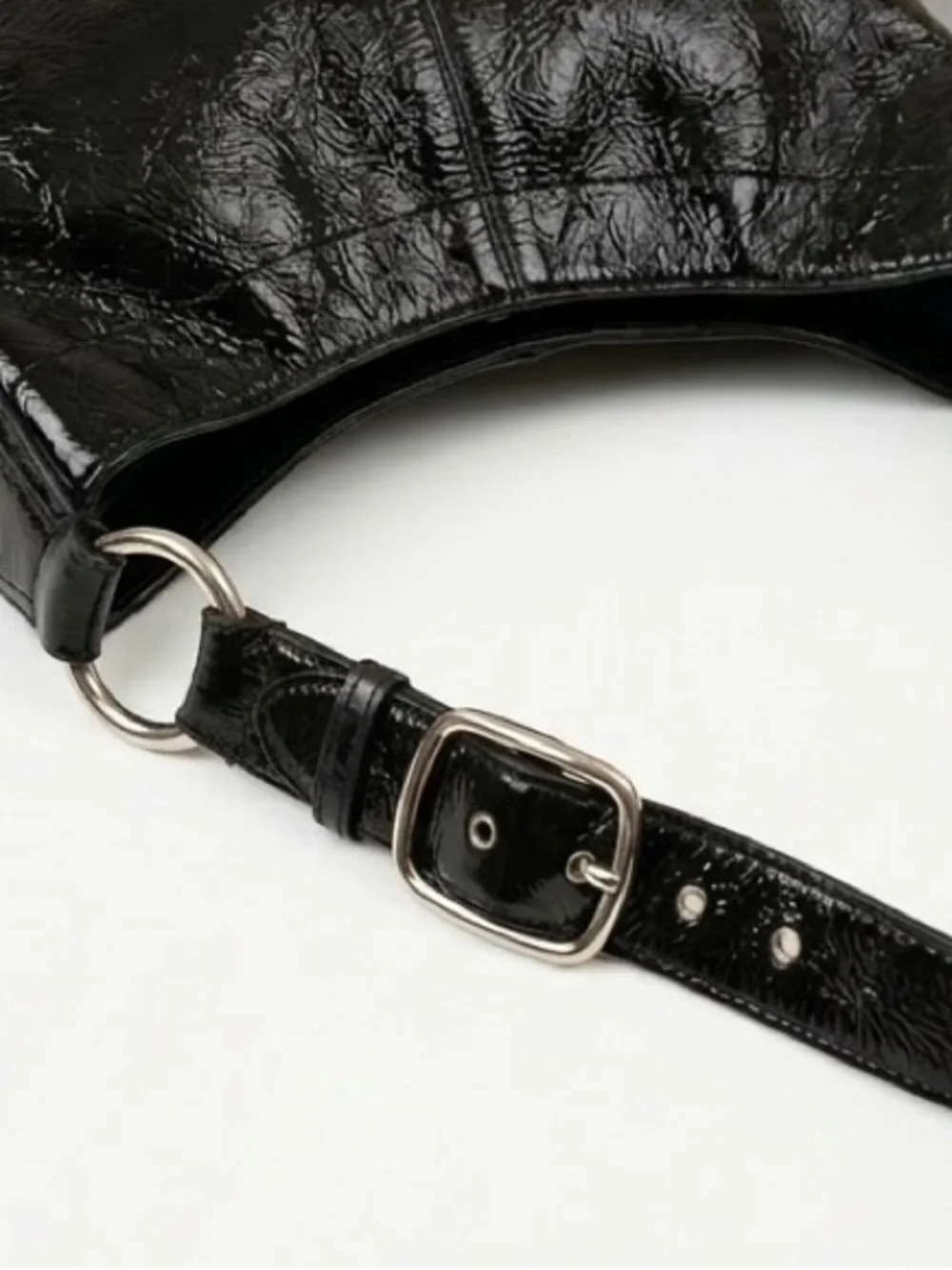 Coach Black patent Leather Satchel